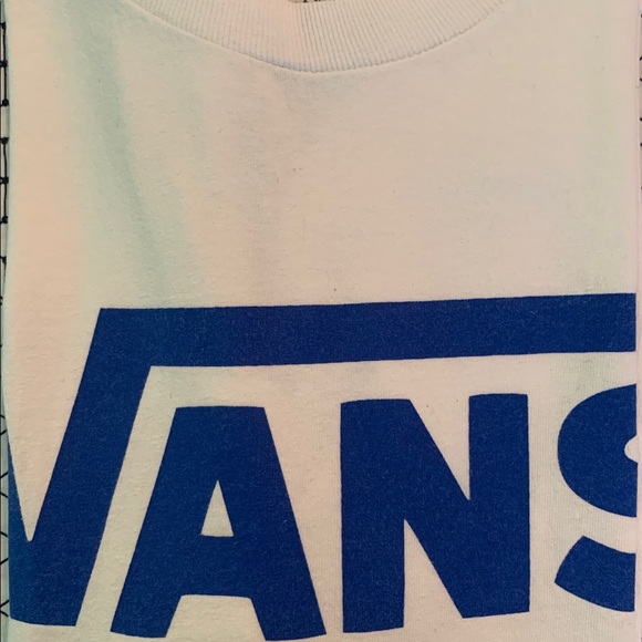 Boys size X Large white Vans T Shirt - Picture 2 of 2